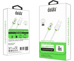 Durata Lightning kabel 3M