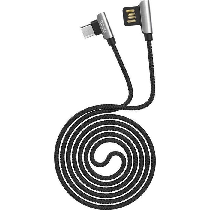 Hoco Premium Mirco USB Oplaadkabel U42 1.2 meter Zwart
