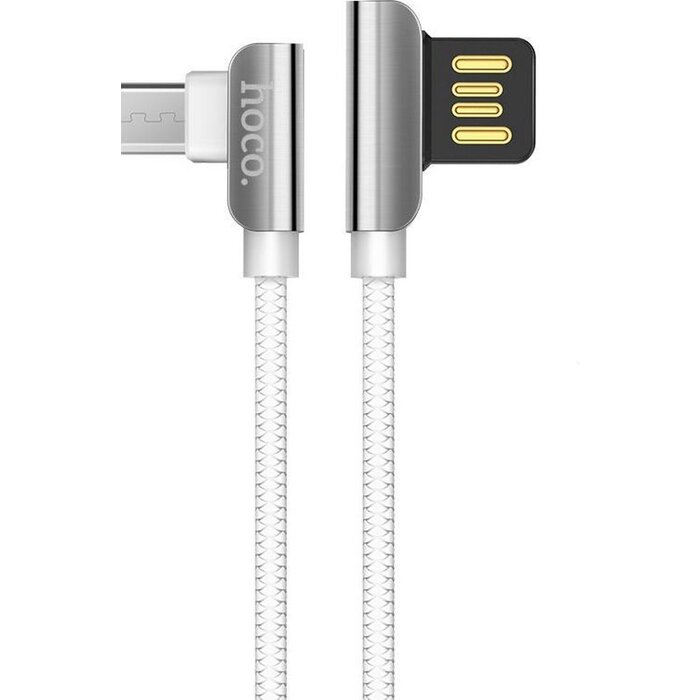 Hoco Premium Mirco USB Oplaadkabel U42 1.2 meter Wit