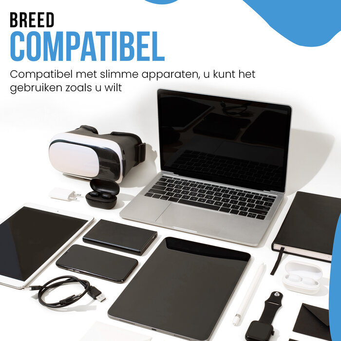 Rocket Sale® Rocket Sale ® USB C-Oplader, 20W iPhone Power-Adapter, Dual-Poort-Stekker met PD en QC3.0, Snellader/Charger Compatibel met iPhone 15/14/13/12/11/Pro Max/Mini/SE/XS/XR/X/8, Samsung S23/S22/S21 en Meer