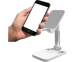 XSSIVE Universele Telefoonhouder Stand - Desktop Holder voor mobiel - smartphone - tablet - WIT - XSS-STAND1