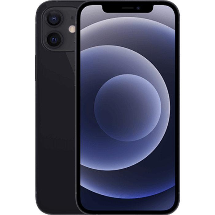 iPhone 12 64GB Zwart C Grade