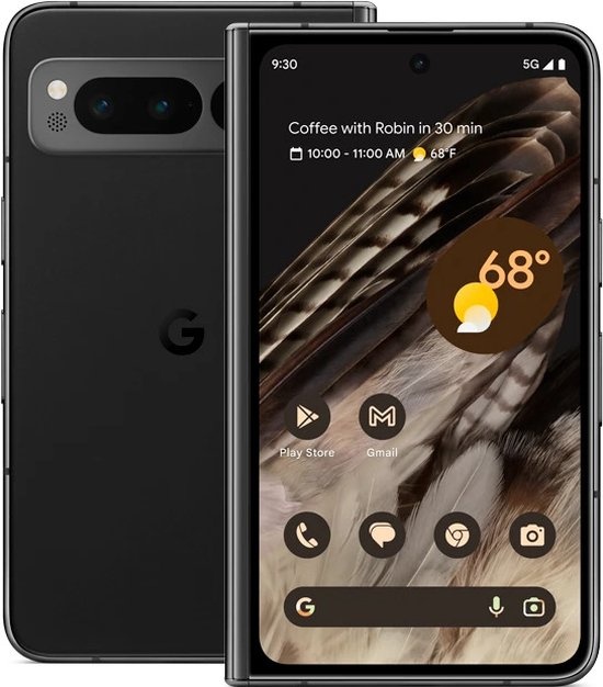 Google Google Pixel Fold Zwart 256GB B Grade + Otterbox-hoes