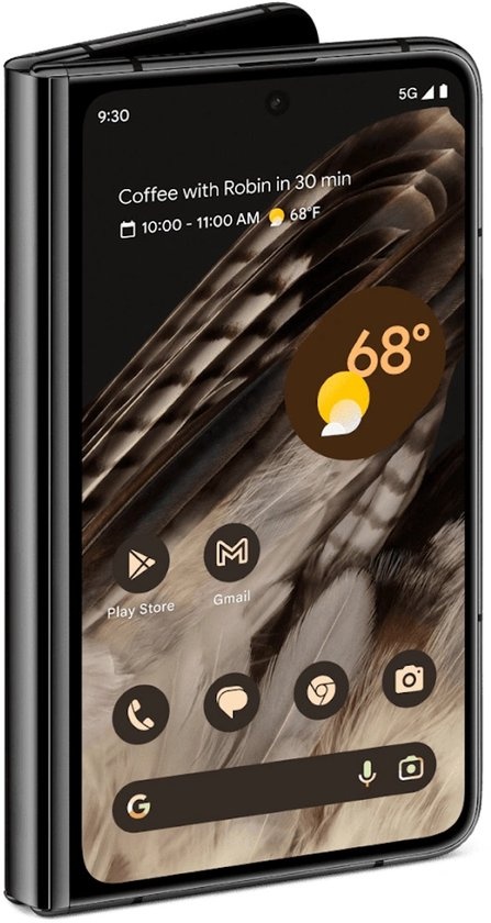Google Google Pixel Fold Zwart 256GB B Grade + Otterbox-hoes