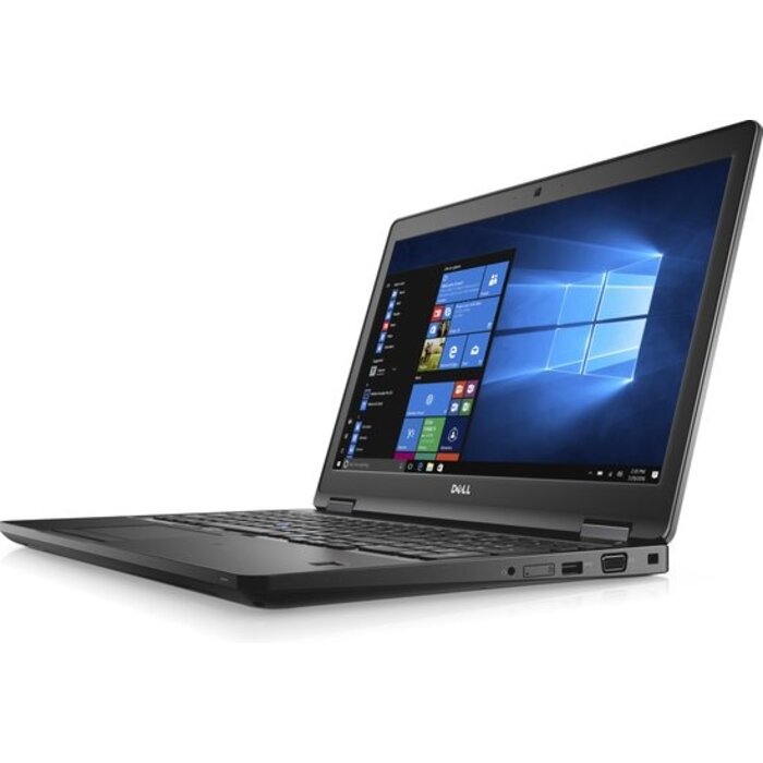 Dell Latitude 5580 128GB i5-6300u Zwart A Grade