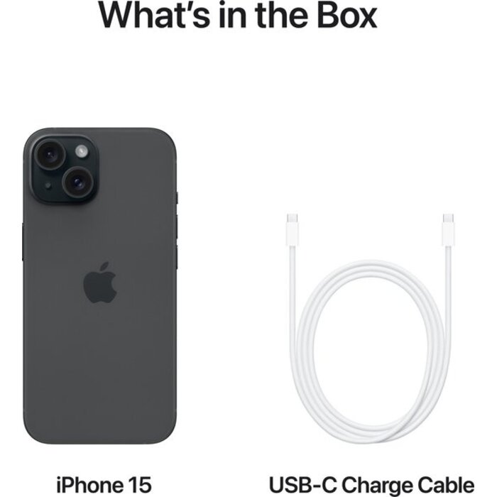 Apple iPhone 15 Black Titanium 128GB C Grade
