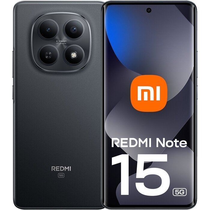 Xiaomi Redmi Note 15 5G Zwart 128GB SEALED