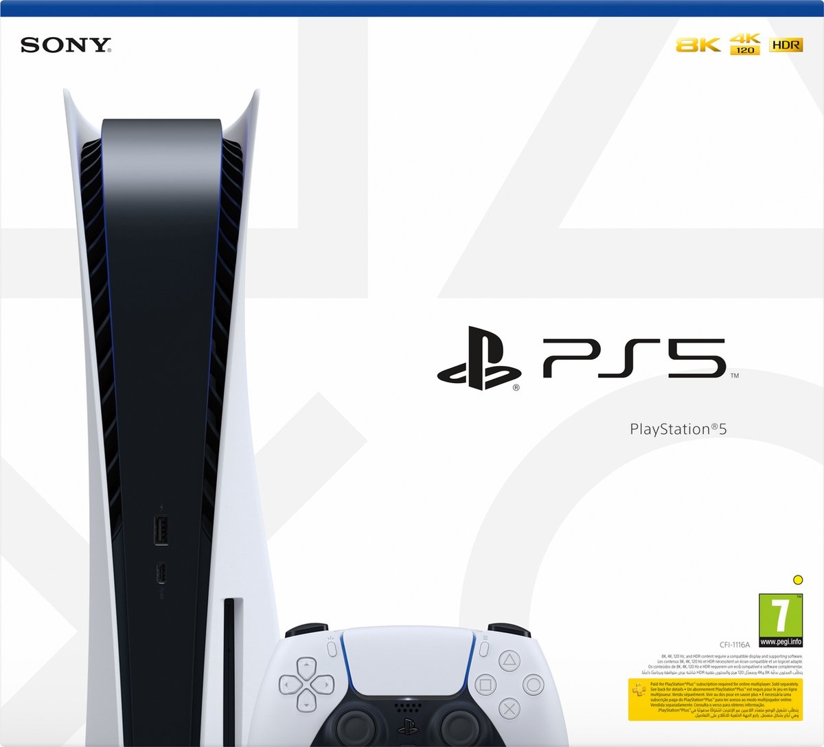 Sony Playstation 5 1TB met Controller A Grade