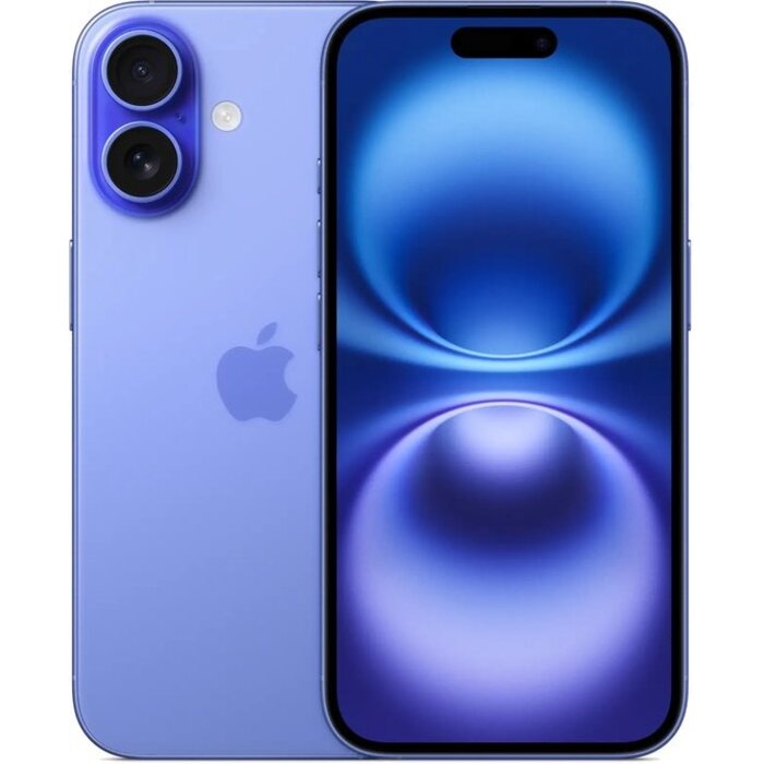 Apple iPhone 16 128GB Blauw GESEALD SUPER DEAL MET GARANTIE OP=OP