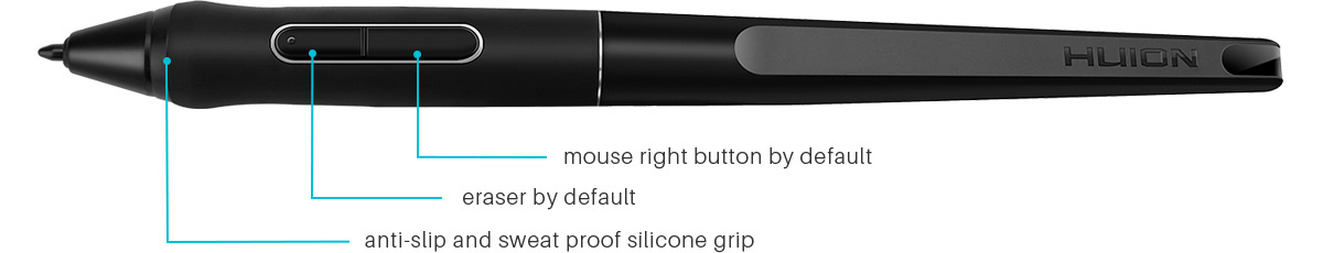 Huion Kamvas 20 Tekentablet A Grade Inclusief doos