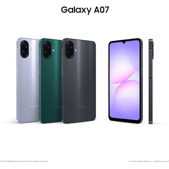 Samsung Galaxy A07 Zwart 128GB