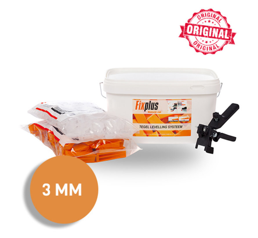 Fix Plus ® Starters Kit 100 BASIC 3mm.