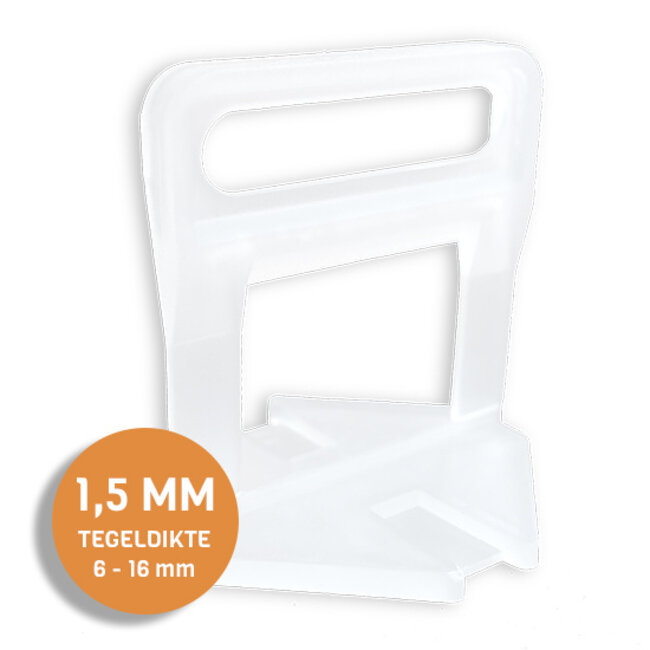 Fix Plus ® Levelling Clip 1,5 mm. 500 st.