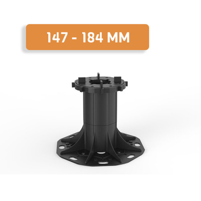 Fix Plus ® Tegeldrager BS60-07 Verstelbaar 147 - 184 mm