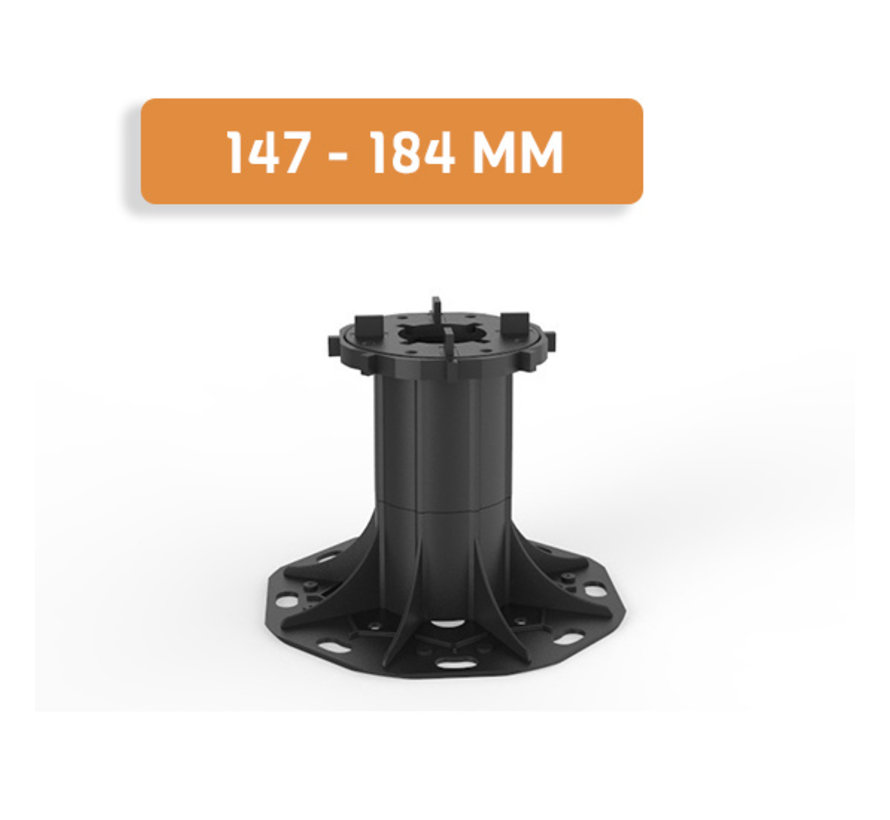 Fix Plus ® Tegeldrager BS60-07 Verstelbaar 147 - 184 mm