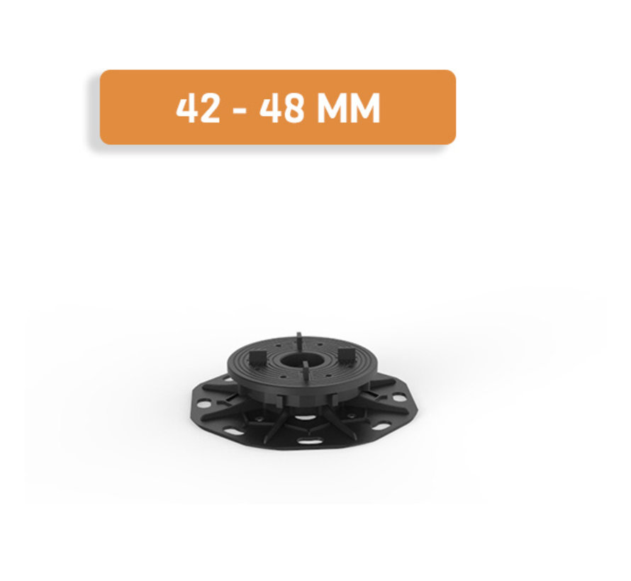 Fix Plus ® Tegeldrager Zelf Nivellerend SL60-01 Verstelbaar 42 - 48 mm