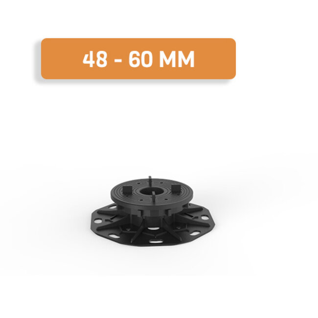 Fix Plus ® Tegeldrager Zelf Nivellerend SL60-02 Verstelbaar 48 - 60 mm