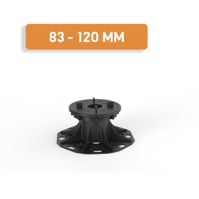 Fix Plus ® Tegeldrager Zelf Nivellerend SL60-04 Verstelbaar 83 - 120 mm