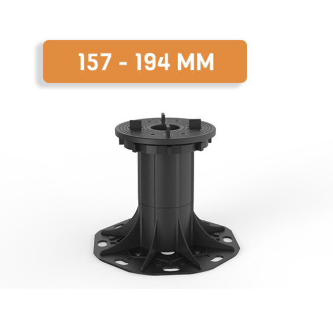 Fix Plus ® Tegeldrager Zelf Nivellerend SL60-07 Verstelbaar 157 - 194 mm