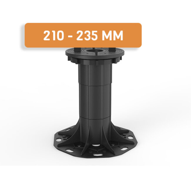 Fix Plus ® Tegeldrager Zelf Nivellerend SL60-09 Verstelbaar 210 - 235 mm