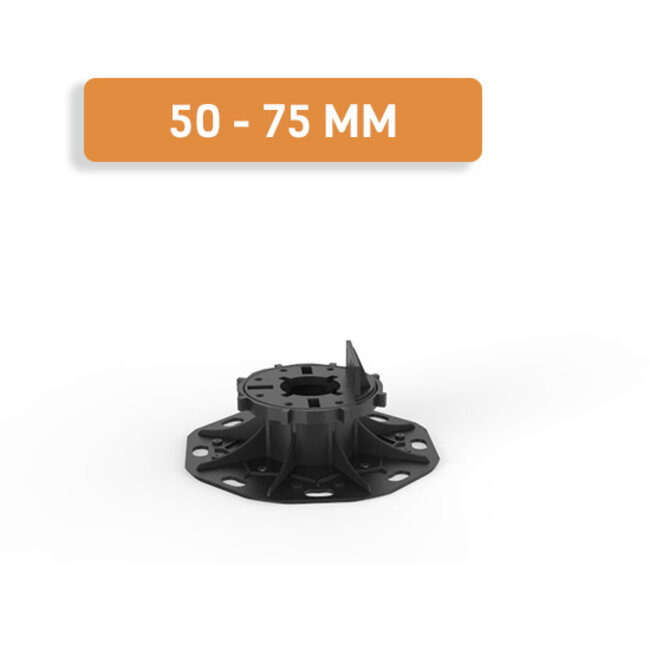 Fix Plus ® Balkendrager BSW60-03 Verstelbaar 50 - 75 mm