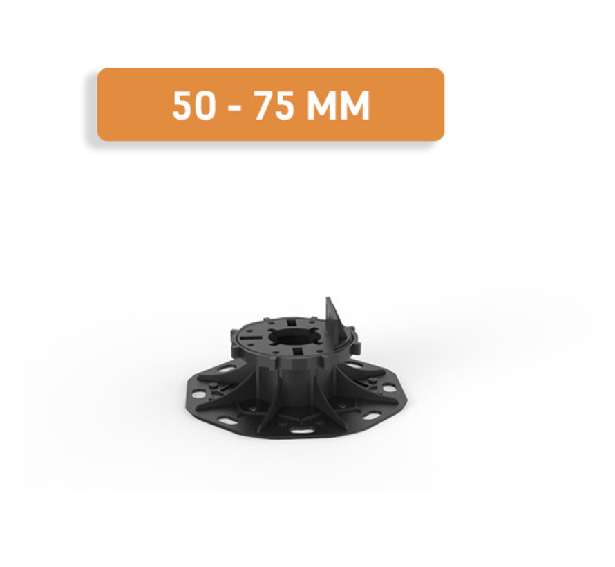 Fix Plus ® Balkendrager BSW60-03 Verstelbaar 50 - 75 mm