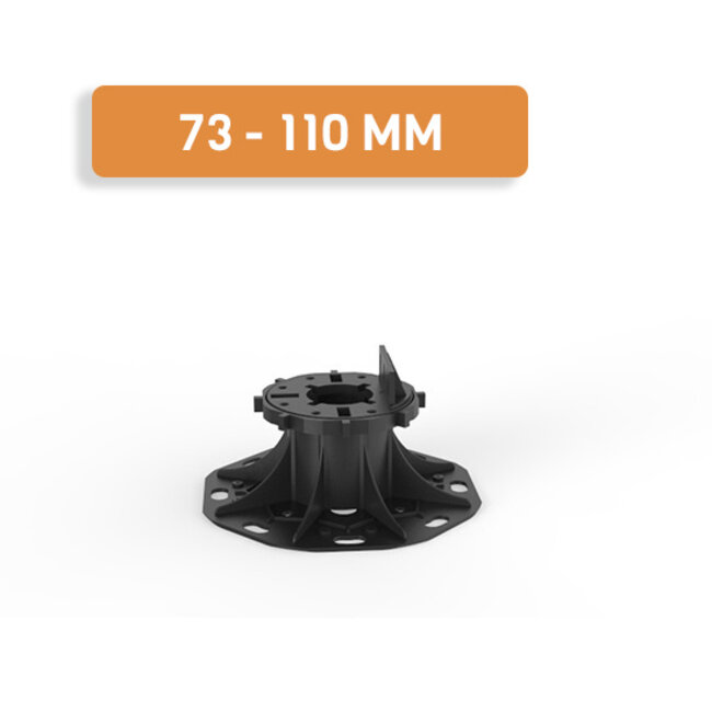 Fix Plus ® Balkendrager BSW60-04 Verstelbaar 73 - 110 mm