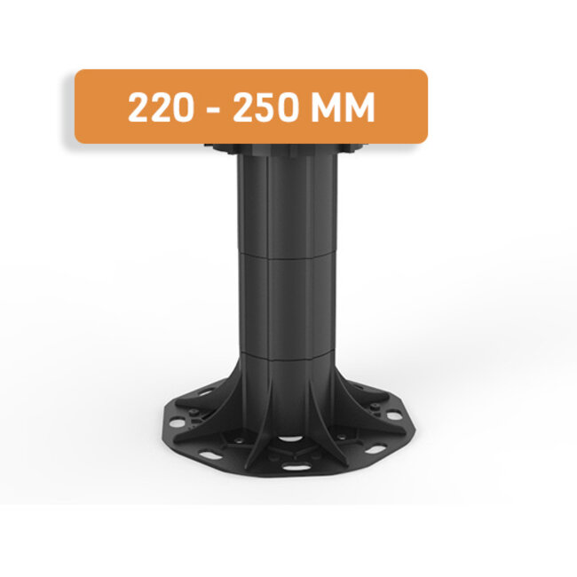 Fix Plus ® Balkendrager BSW60-10 Verstelbaar 220 - 250 mm