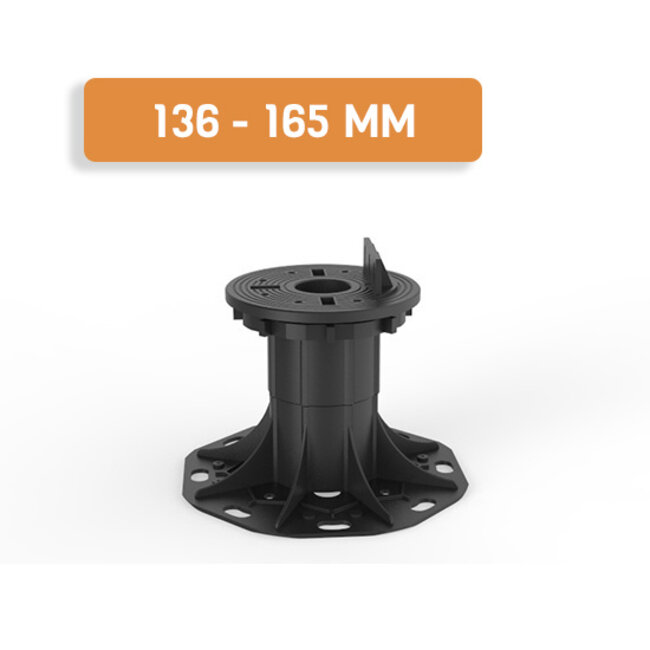 Fix Plus ® Balkendrager SLW60-06 Zelf Nivellerend 136 - 165 mm