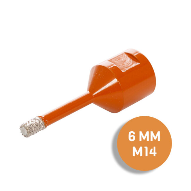 Fix Plus ® Tegelboor M14 - Wax Ø 6mm.