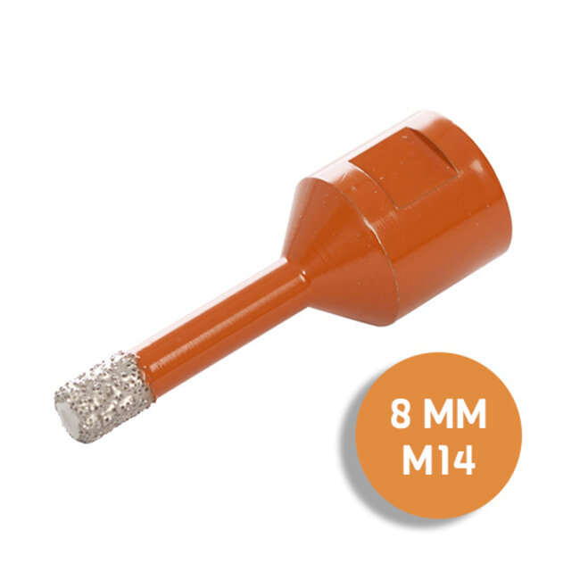 Fix Plus ® Tegelboor M14 - Wax Ø 8mm.