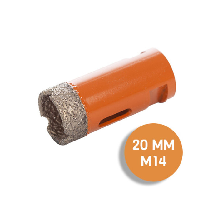 Fix plus ® Tegelboor M14 - Ø 20 mm.