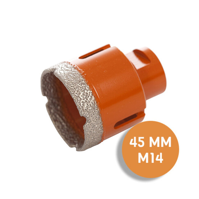 Fix Plus ® Tegelboor M14 - Ø 45mm.
