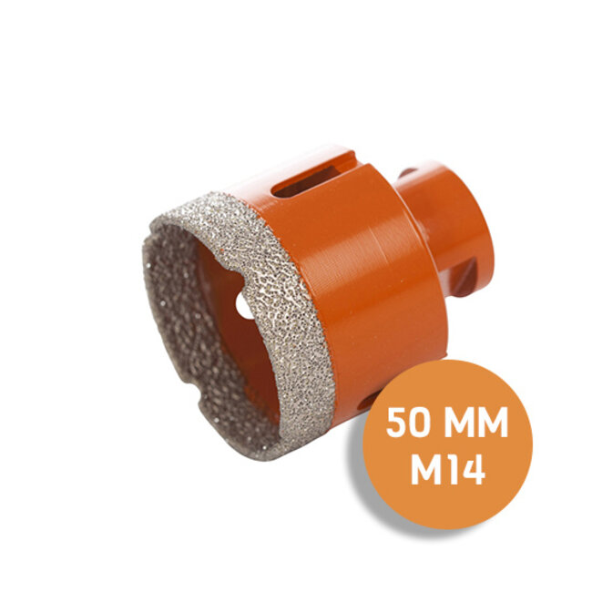Fix Plus ® Tegelboor M14 - Ø 50 mm.