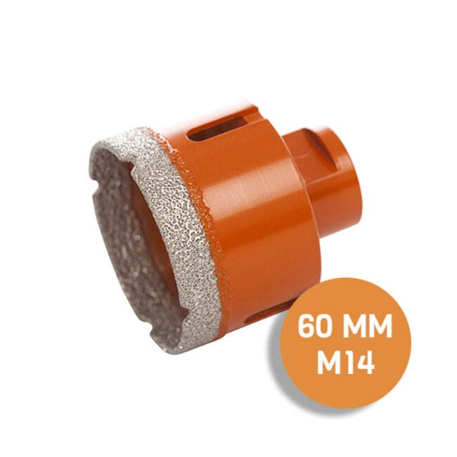 Fix Plus ® Tegelboor M14 - Ø 60 mm.