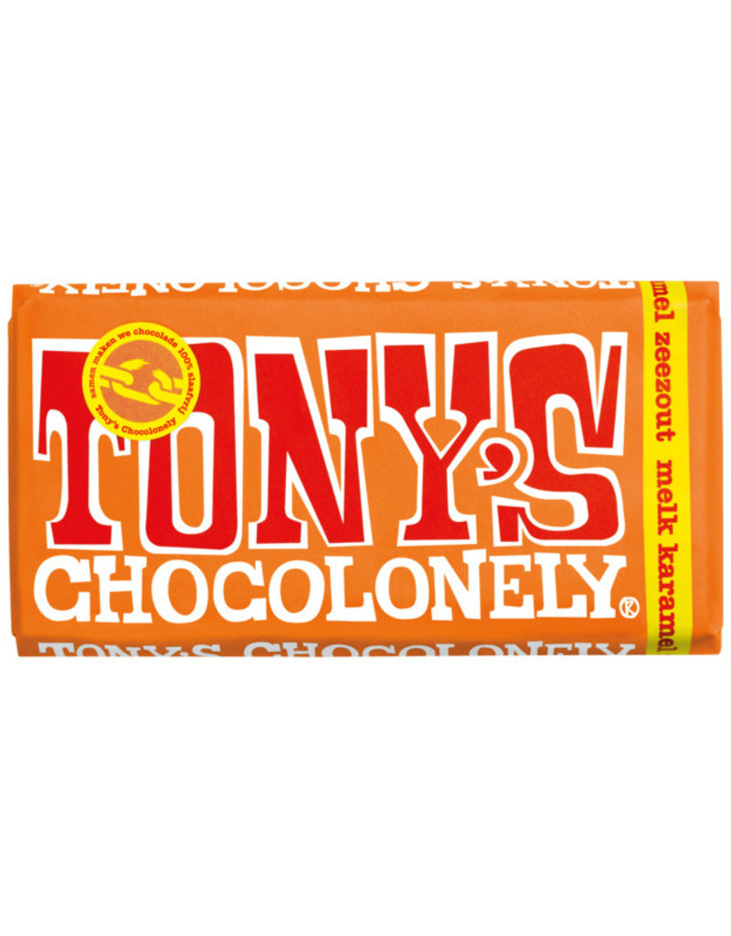 Tony's Chocolonely - caramel zeezout