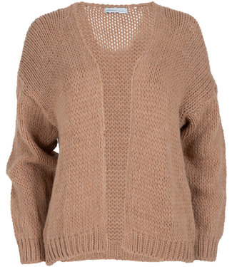 Cardigan brown Monique - Wannahaves Fashion