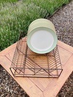 Antique Metal shelve for dish dripping , rectangle