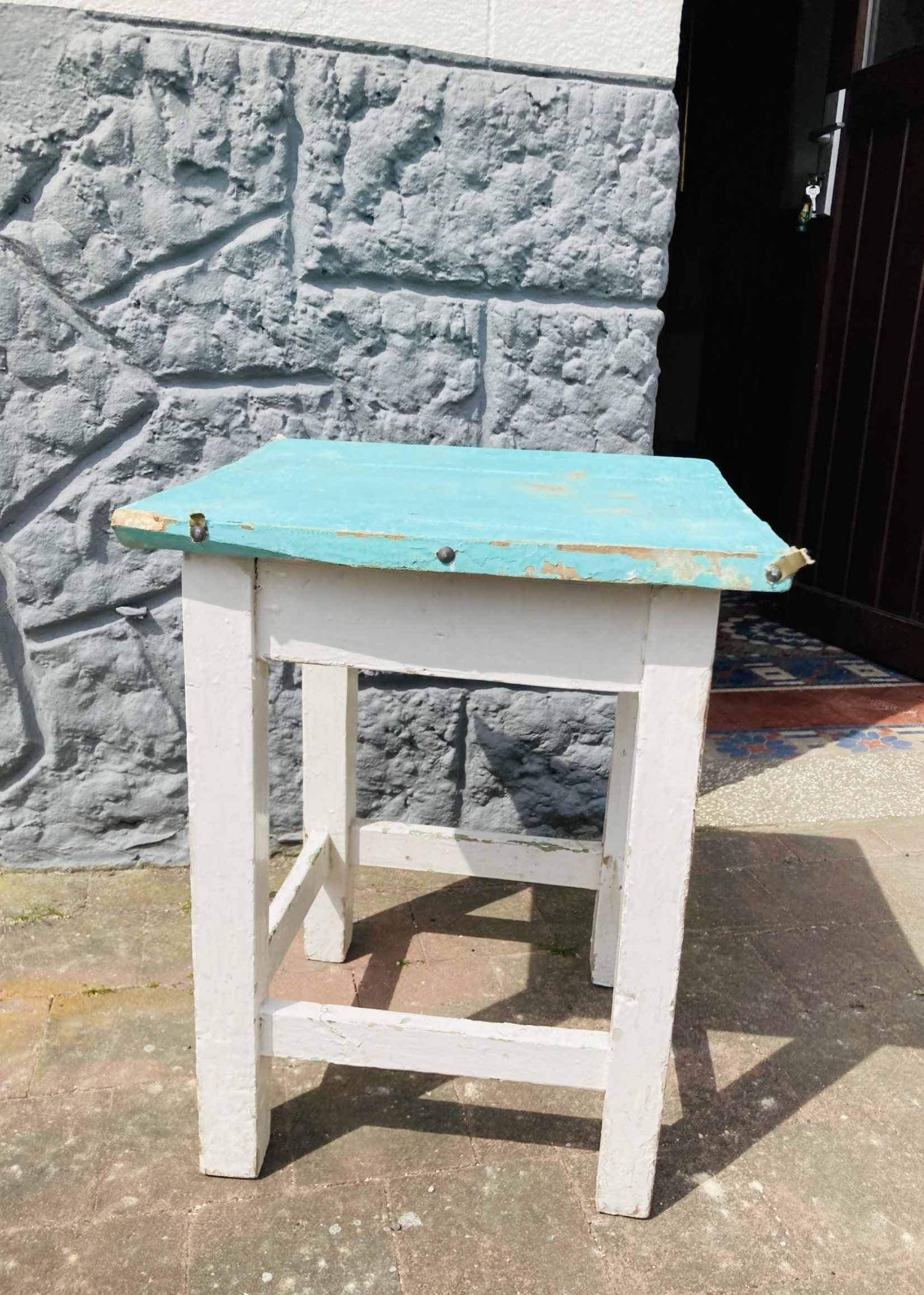 Small table with patina