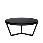 Magnolia Salontisch D80xH38cm, Eiche furniert schwarz