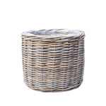 Rattan Blumentopf XL, 40xH35cm