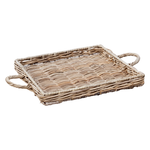 Rattan Tablett 30x30x3cm