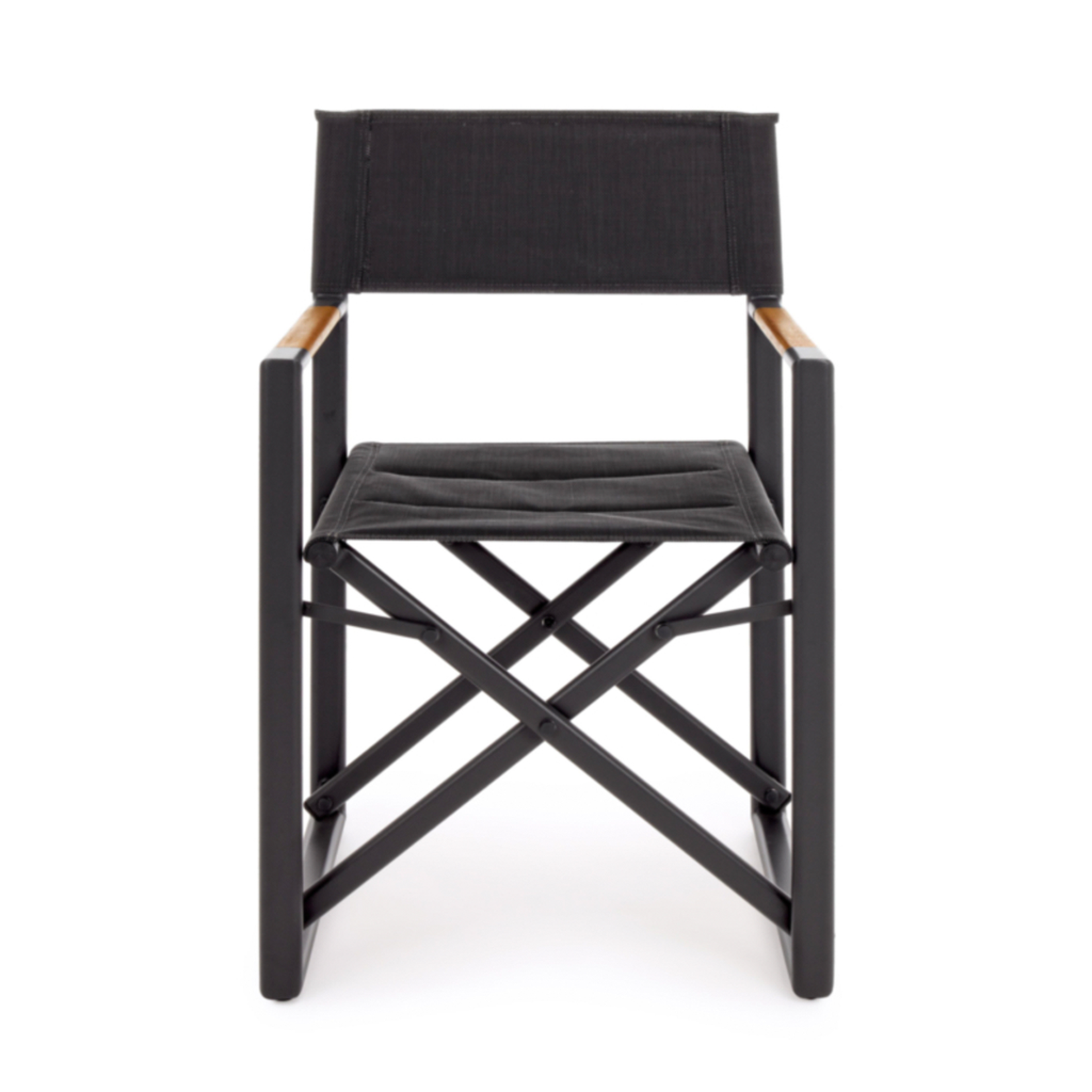 Regiestuhl anthrazit YK13, B54xH65cm, Armlehne 51cm, Sitzhöhe 46cm