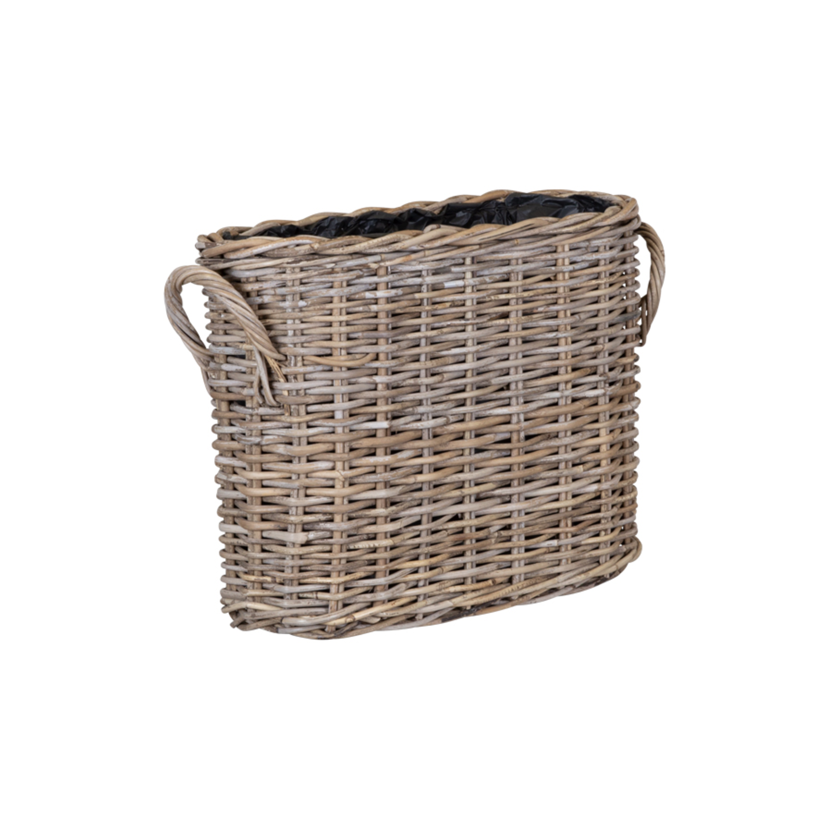 Rattan Blumenkiste m. Henkel L