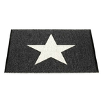 Teppich Viggo Star 70x90cm Black/Vanilla