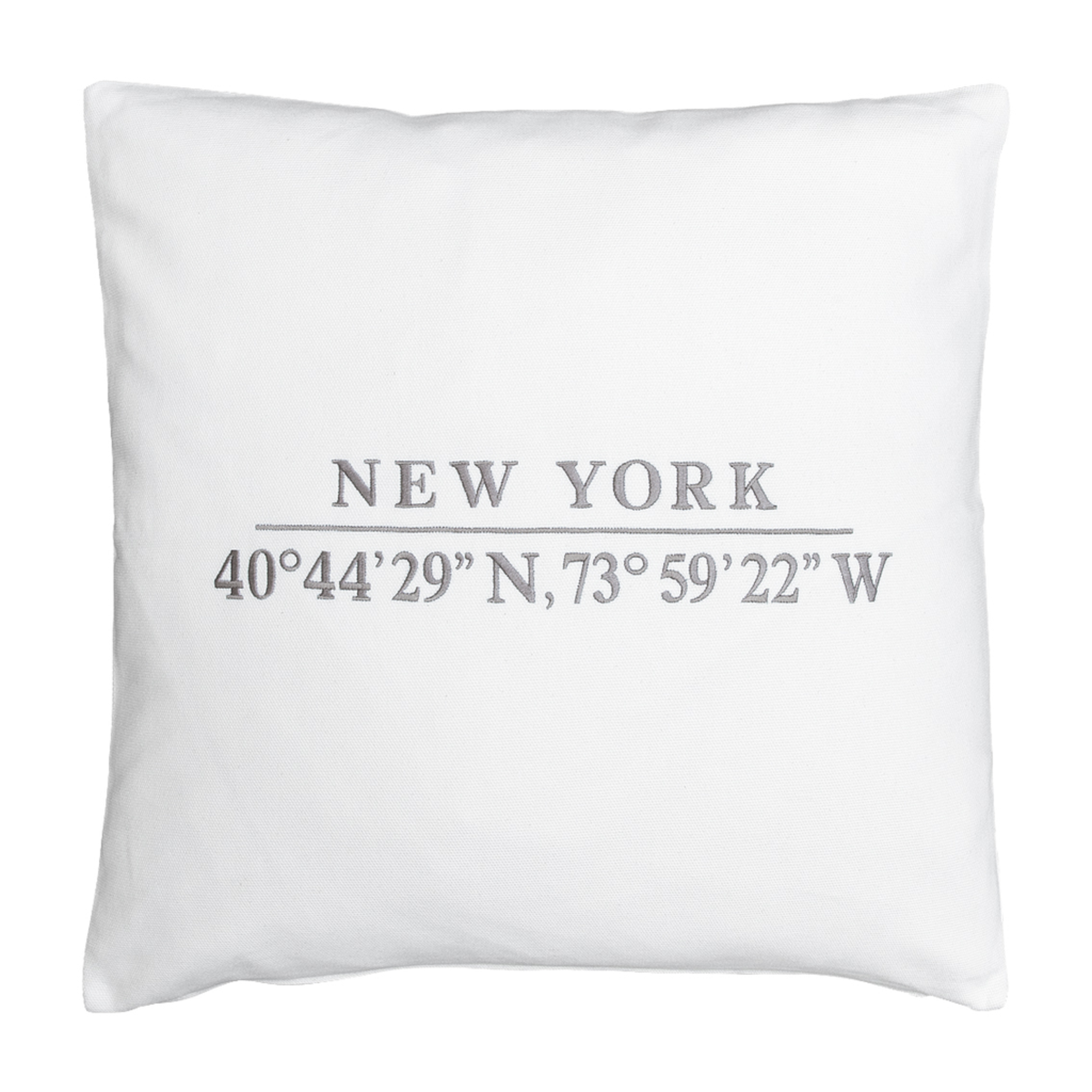 Area Kissen New York weiss 55x55cm