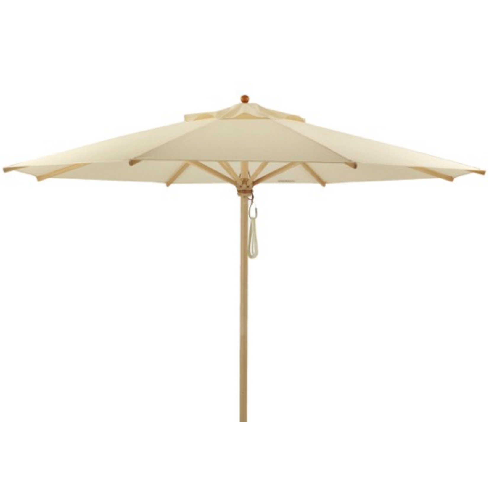 Sonnenschirm Klassiker D300cm, Dolan Natur mit Flaschenzug