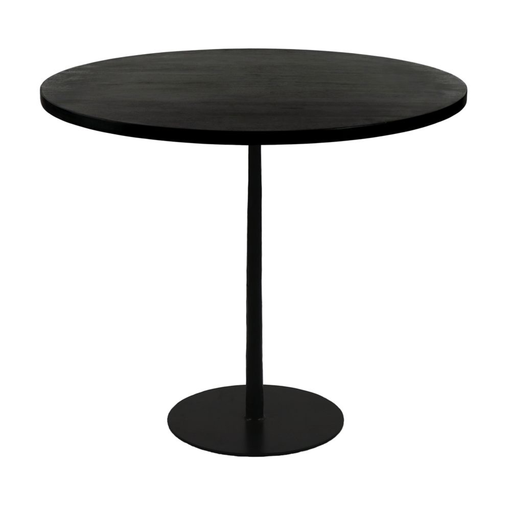 Bistro Tisch Mango schwarz D90xH76cm