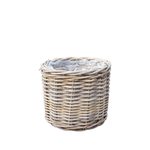 Rattan Blumentopf M, 26xH25cm