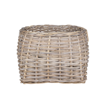 Rattan Korb für Brennholz, 46x38xH39cm